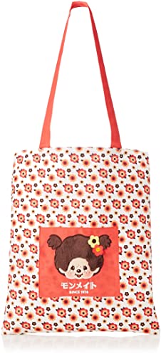 セキグチ モンチッチ モンメイト(オレンジ) ポケット付きトートバッグ 203109
