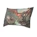 XiangHeFu Incredible Battle Pillow Case Cushion Cotton Velvet Throw Pillow Cover 20x26 inch