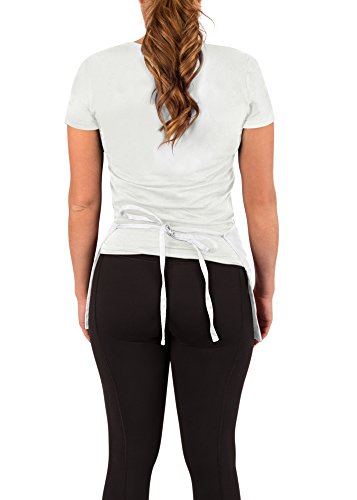 White Waist Apron, 11 Inch #TOP3
