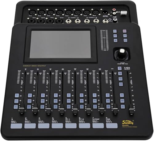 Image of MX Classic Pro DM20 20-Channel Digital Mixer - 7″ Touchscreen, Motorized Faders, USB & Wi-Fi iPad Control, Built-in FX, S /PDIF & AES-EBU Output - Live, Studio & Church Audio Console
