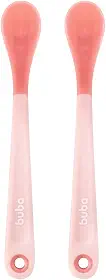 Buba, Kit 2 Colheres Termossensíveis Rosa