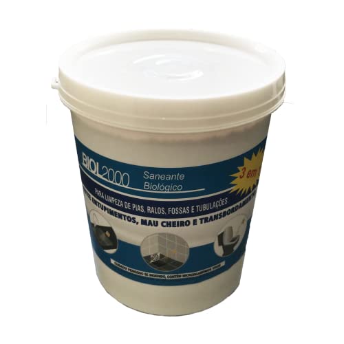 Biol2000 Remove Gorduras, Óleo e Graxa, Limpa Completamente seu Sistema de Fossa Séptica, Sumidouros