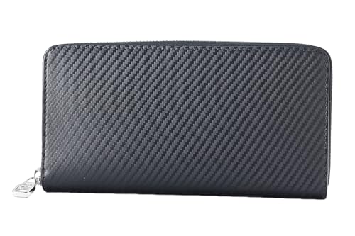 [ダンヒル] 長財布 ラウンドファスナー 小銭入れ付 シャーシ レザー メンズ ブラック DU24F2108WL001 ウォレット 英国 [並行輸入品]