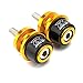 Motorcycle Swing Arm Spools Sliders, CNC Swing Arm Stand Screw, Swingarm Stand Paddock Compatible for Suzuki GSXR1000 GSXR1300 GSX8R GSX-8R GSXR600 GSXR750 GSXR 125 GSXR 150 (Black)