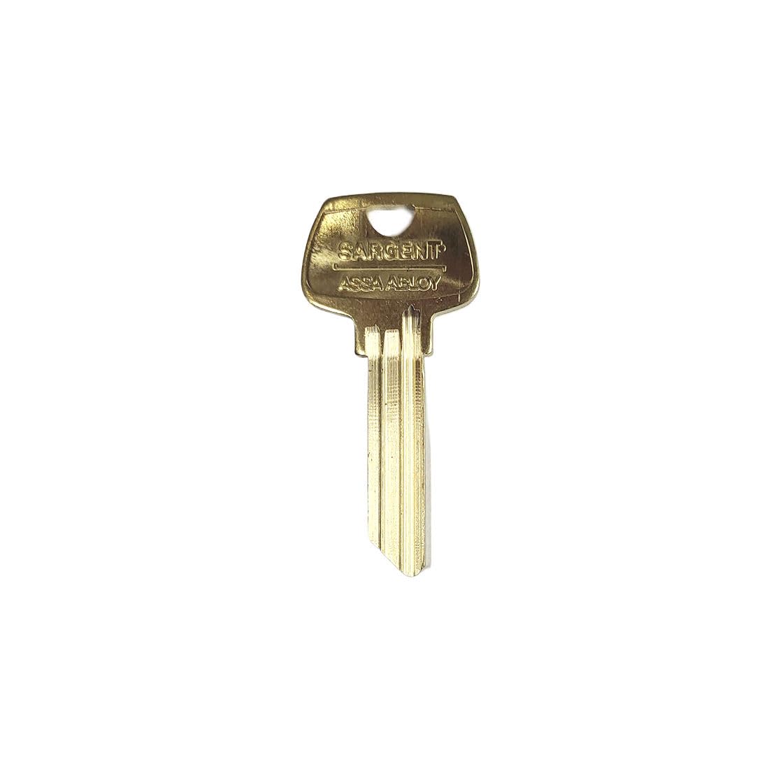 Sargent 6 Pin Key Blank 6270 LN Keyway, Pkg of 10, Factory Original