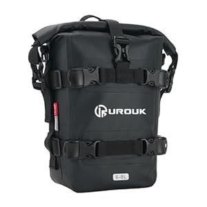 Urouk 6-8L Waterproof Motorcycle Bumper Bag Motor Crash Bar Bag With Shoulder Strap - Essential Riding Gear For Motorcycles 11 41flew ivyl. sl500 . ss300