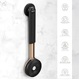GESKE LED Sonic Full-Body Brush | 9 in 1 | Szczotka do mycia i intensywne urządzenie do peelingu z diodą LED | Z technologią SmartSonic Pulsations | Do usuwania szorstkiej skóry | Regulowany uchwyt