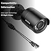 ANNKE 1080p Security Camera 4-in-1 CCTV Bullet Wired Cam, AHD/TVI/CVI/CVBS, Analog Surveillance Video Add-On Black Camera for Outdoor Use, 100ft Clear Night Vision (Power Adapter Not Included) - E200 #2