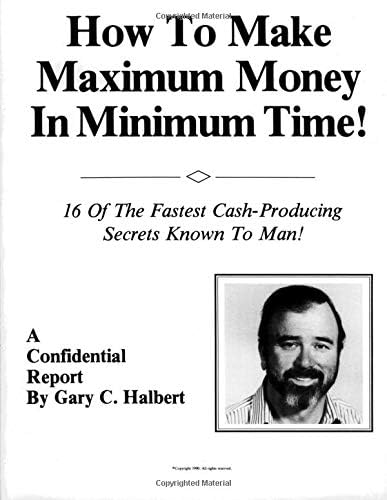 CREATESPACE How To Make Maximum Money In Minimum Time