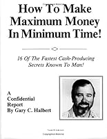 How To Make Maximum Money In Minimum Time 1500885339 Book Cover