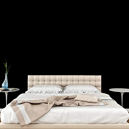 Image of JAAMSO ROYALS Black Plain matt Wallpaper - Self Adhesive, Water Proof, Peel and Stick Sticker (60 CMx 50 CM0 CM, Black)