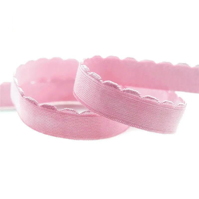 MYOND Cucire Gli Elastici 2 5 10 Yard 3/8 1/2 10mm 13mm Cinturino for Reggiseno in Peluche Fascia Elastica Nastro for Spalla in Nylon Biancheria Intima Lingerie Cucito Fai da Te(Tan,2 Yards_13MM