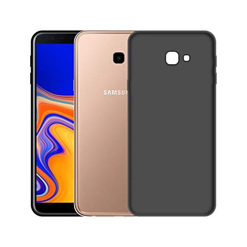 Image of Case Creation Luxurious OG Series for Samsung Galaxy J4+ Case Cover,Anti-Dirty Slim Case Frosted Matte Cute Candy TPU Raised Bezel (Splash of Color) Back Cover for Samsung J4 Plus -Black