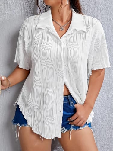 Image of GRECIILOOKS Women Poly Lycra Blend Stylish Korean Tops Oversized Shirts, Crop Tanks & Trendy Summer Wear | Casual Street Style Co-ord Tops