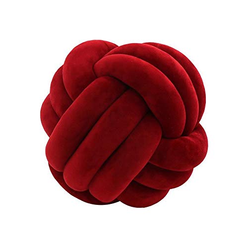 ZeroBaby Throw Pillows Knot Ball Plush Decorative Pillows Cushion Knot Throw Pillows for Couch Home Sofa Bedroom Office