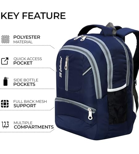 Image of SBCOLLECTION Bags for Class 4th to 10th Standard Tuition School College All Day Use