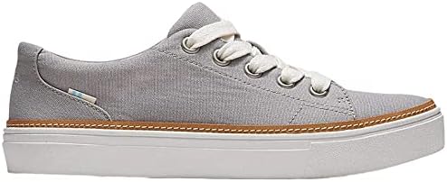 TOMS Damen 10016395 Sneaker, Graues Segeltuch, 37.5 EU