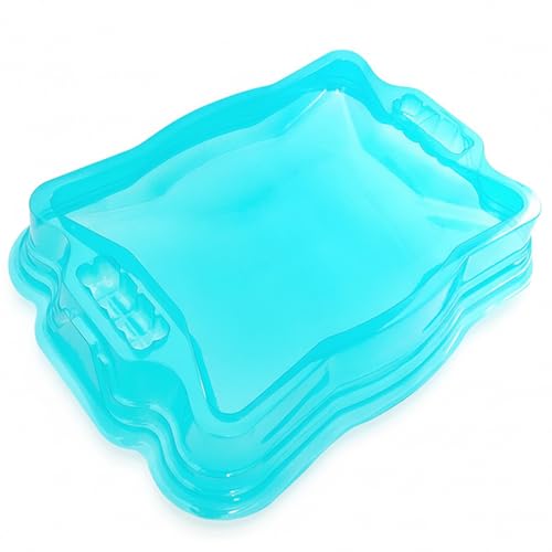 Temeemeg Battle Tops Arena, Estadio de Batalla de Beyblades Engrosado para Juguetes giratorios Campo de Juego Hexagonal de 16, 5 Pulgadas para batallas y Juguetes para niños derivados.