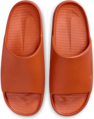 Nike Calm Men's Slides (Campfire Orange/Gum Medium Brown/Campfire Orange)3