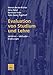 Evaluation von Studium und Lehre: Verfahren  Methoden  Erfahrungen (German Edition)