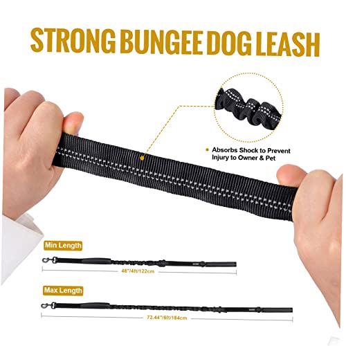 Onetigris Hunde Sicherheitsgurt & Doppel-Hundeleine 3 in 1, Heavy Duty Hundeleine für Auto, Langlebiger Nylon Reflektierender Tether mit Clip Hakenriegel & Schnalle, Zinklegierung drehen Karabiner
