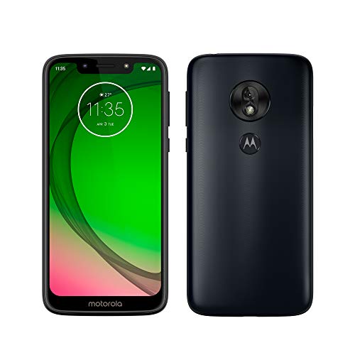 Motorola Moto G7 Play – Smartphone Android 9 (pantalla 5.7   HD+ Max Vision, cámaras trasera 13MP, cámara selfie 8MP, 2GB de RAM, 32 GB, Dual SIM), color azul índigo [Versión española]