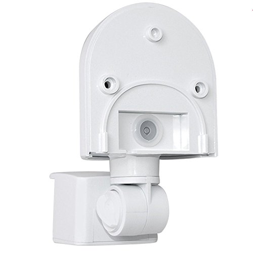 maclean mce25 w capteur mur de mouvement capteur infrarouge 180° plafond de montage externe mur blanc