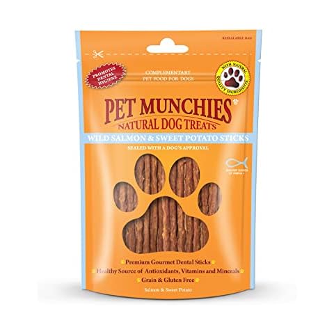 Pet Munchies Salmon and Sweet Potato Treats Cover