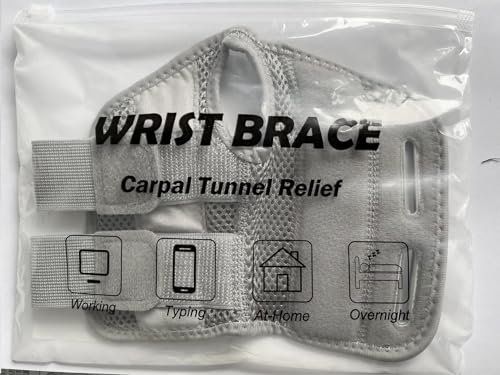 Nucamper Wrist Brace Carpal Tunnel Right Left Hand For Men Women Pain Relief thumb #7