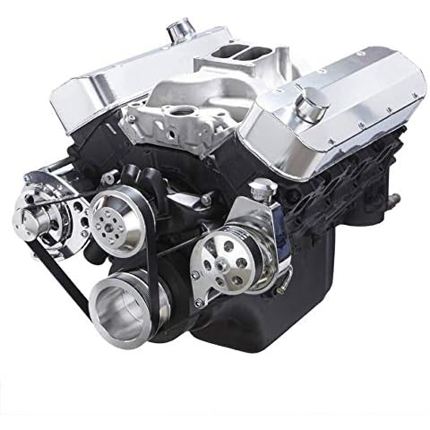 Chevy Big Bock Serpentine Kit - Alternator & Power Steering Applications Cover