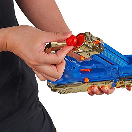 Image of X-Shot Golden Chaos Meteor 2-Pack Dart Blaster Set | Dual Foam Dart Guns with Darts Included | Compact High-Speed Blasters for Target Play & Action Games | Outdoor Toy for Kids 12 Years+