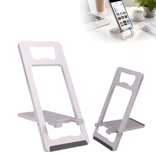 Soporte Universal Plegable Y Portátil Para Tabletas, Compatible Con IPad Mini, Samsung Galaxy Tab, Kindle, IPhone Y Otras Tabletas – Diseño Elegante Y Compacto Para Uso En Escritorio Y Viajesa