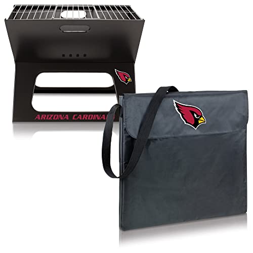 Image of NFL X-Grill Portable Camping Tailgating Charcoal Grill