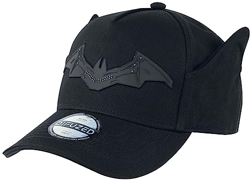 Casquette Batman homme noire coton casquette de baseball ajustable