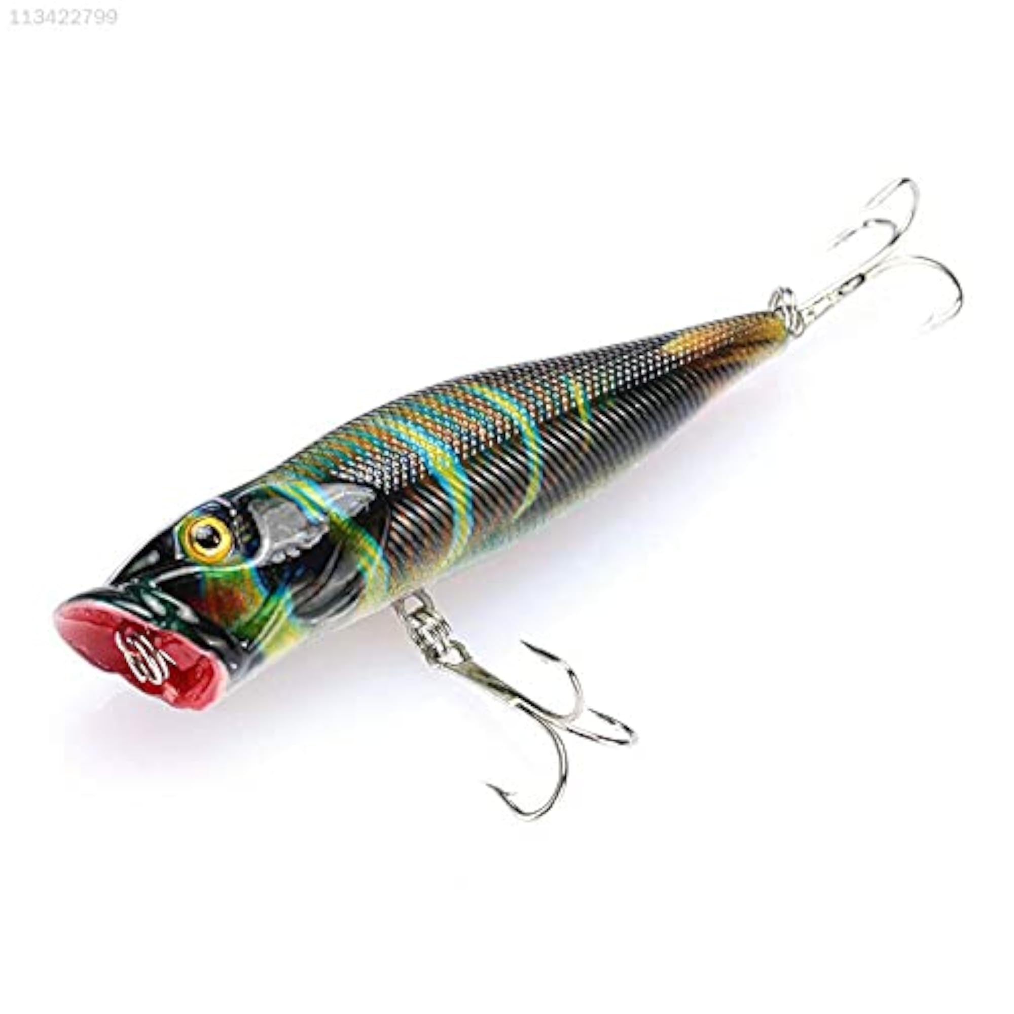 Imported C9B0 Fishing Floating Popper Sharp Bionic Bait