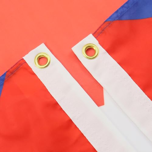 Image of AZ FLAG Set of 5 Cuba Flags - 90 x 60 cm - 100% Polyester Cuban Flag with Integrated Metal Eyelets