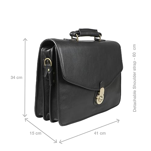 Image of Hidesign Men's Leather Laptop Bag