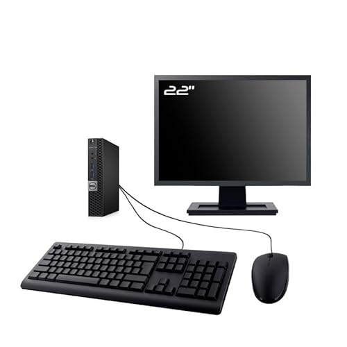 PC Dell 7040 Micro Ecran 22 Intel I5-6500T RAM 32Go SSD 1To WiFi W11 (Reconditionné)