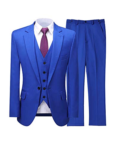 Costume de smoking homme 3 pièces finition haut de gamme veste gilet et pantalon