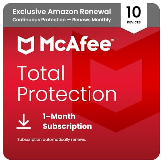 McAfee Total Protection 2026 Antivirus Software, 10 Devices | Auto-Renews