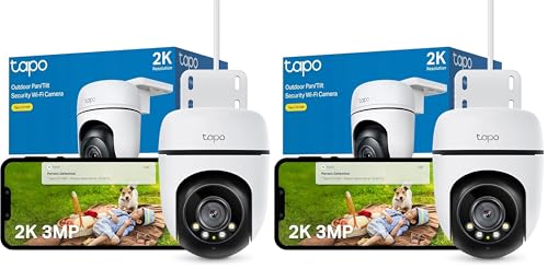 Tapo C510W Telecamera WiFi da esterno 2K 3MP, visione a