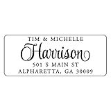 Return Address Labels - Personalized Stickers with Your Information - 250 Adhesive Peel and Stick...