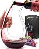 HiCoup U-Shaped Crystal Wine Decanter