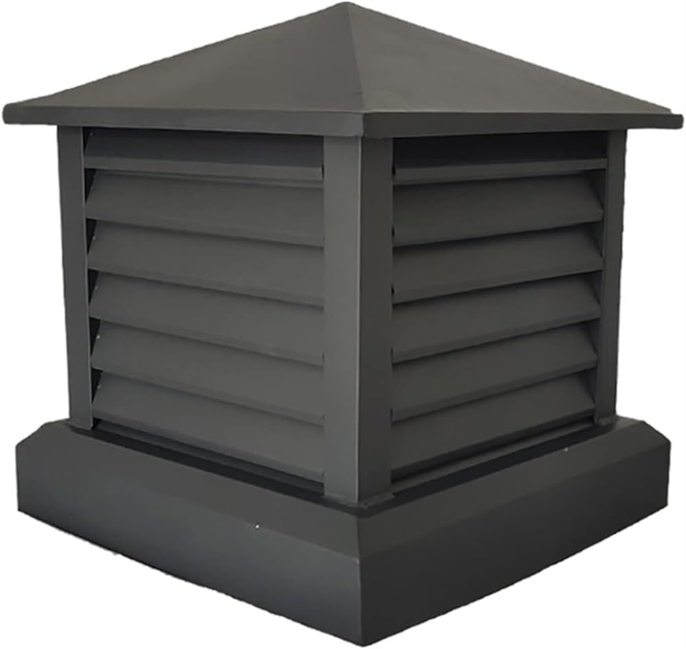 Capuchon de cheminée d'excellence en aluminium pour protection de ventilation