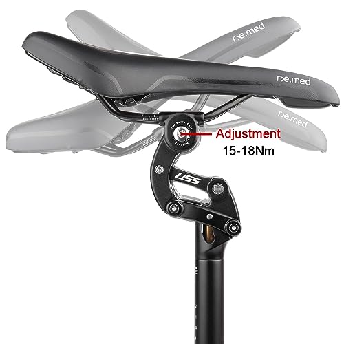 Bibike AD-SP18(USS)-27.2 Safort Suspension Seatpost 27.2/28.6/30.0/30.4/30.9/31.6/33.9Mm Seatpost thumb #3