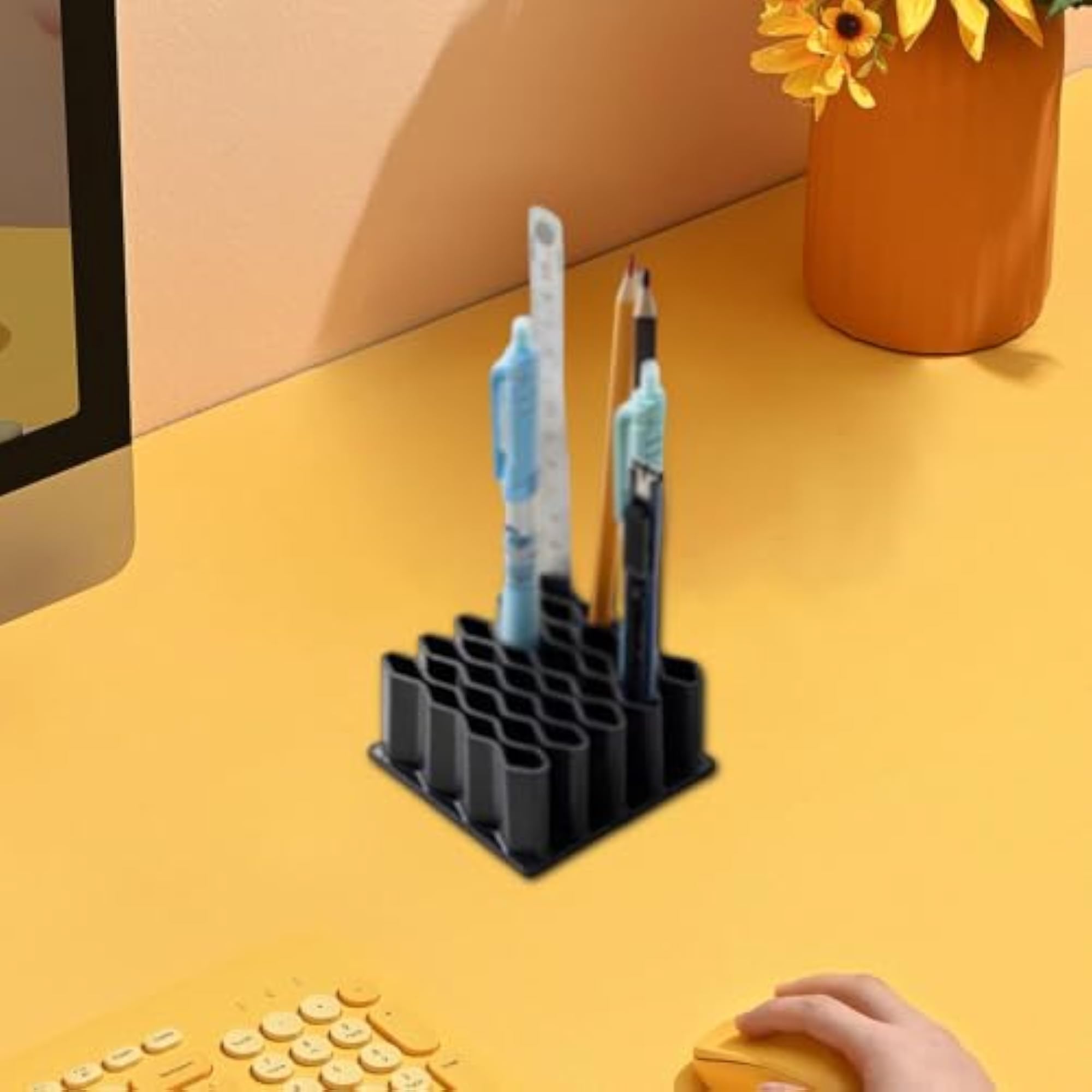 Cosmetic Storage Box, Desktop Organizer for Brushes