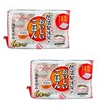 【パックご飯 150g×12食】 おいしいごはん 低温製法米 国産米100％ 電子レンジ対応 常温保存国産米100％ 角型