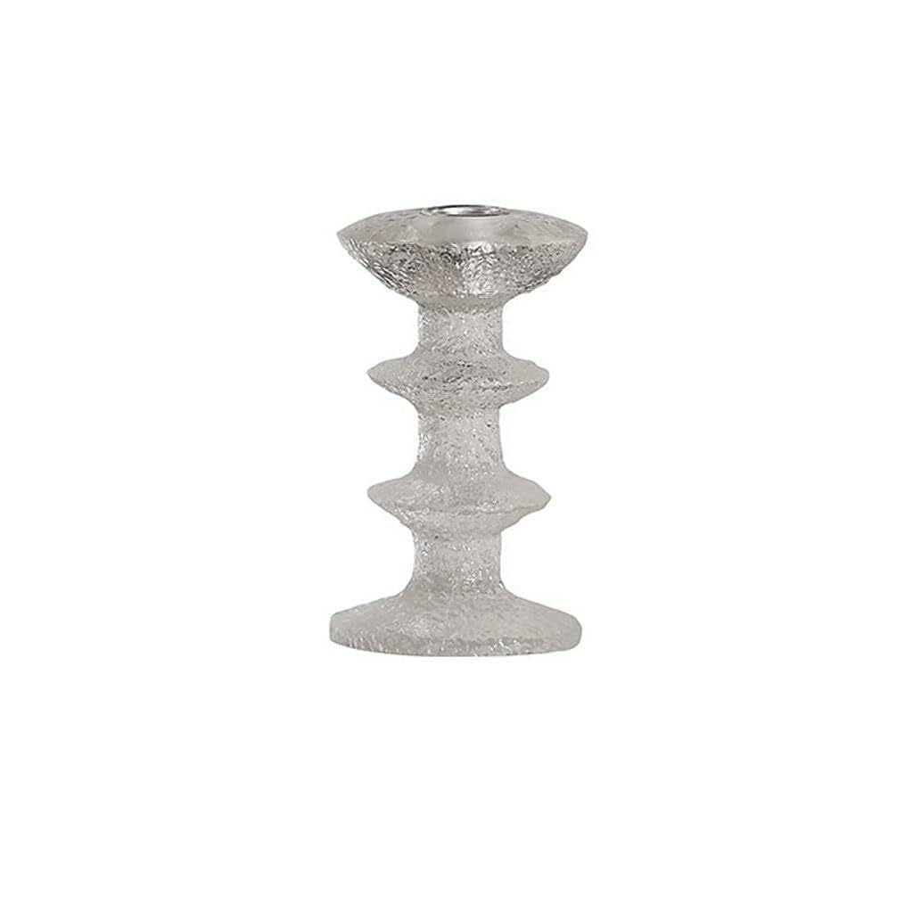 Bougeoirs pour chandeliers effet glaçon pour repas de fête