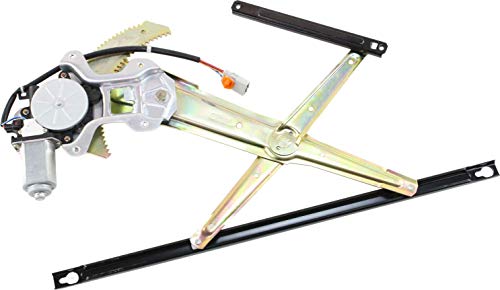 Evan Fischer Power Window Regulator With Motor 4-Pins Compatible with Honda CR-V 1997-2001 Front, Driver Side Replaces# 72251S10J01