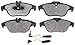 Raybestos PGD1341M Professional Grade Semi-Metallic Disc Brake Pad Set